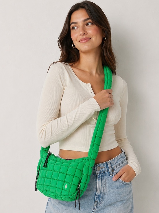 FP Movement by Free People Handbags - Free Movement By Free People Quilted Baby Carryall Sling Bag